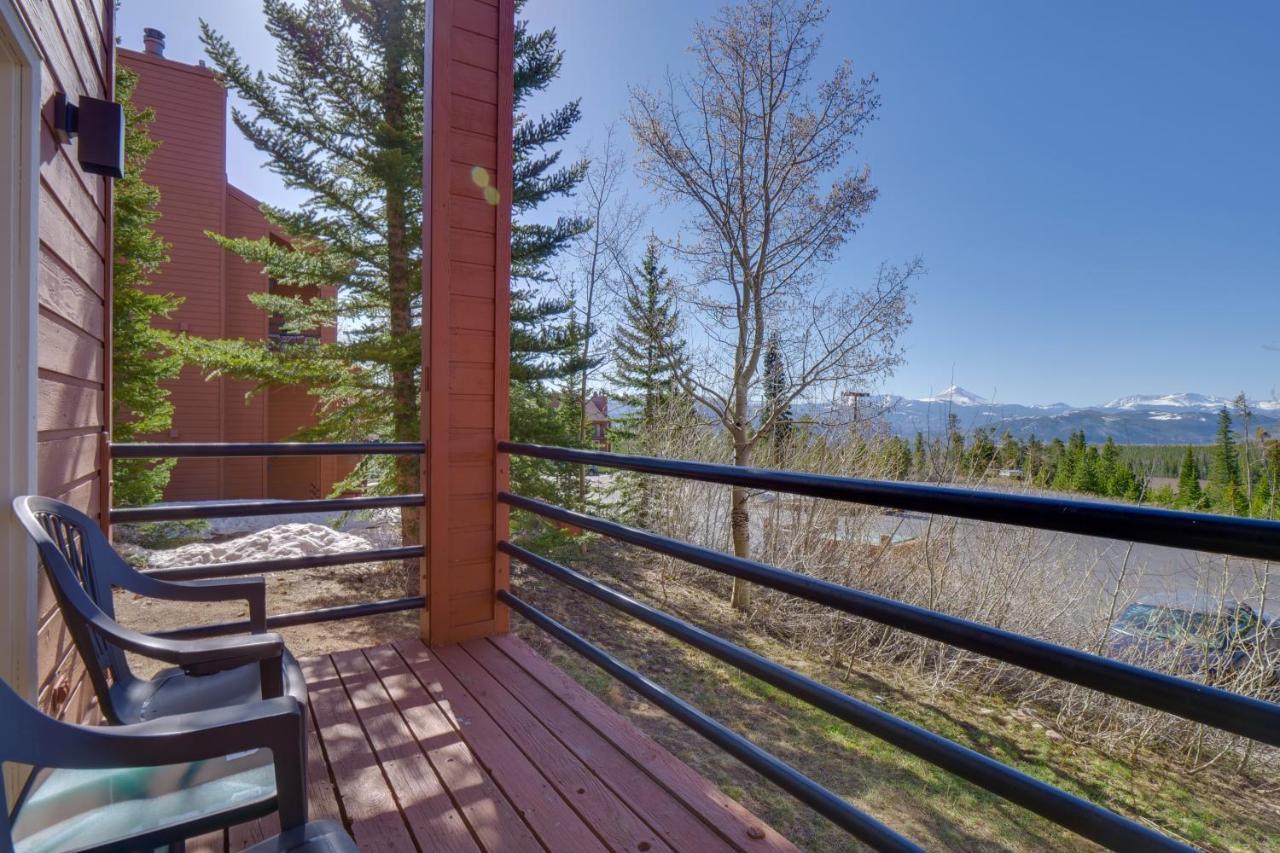 Silverthorne Condo Patio, Mtn Views, Pool Access! Luaran gambar