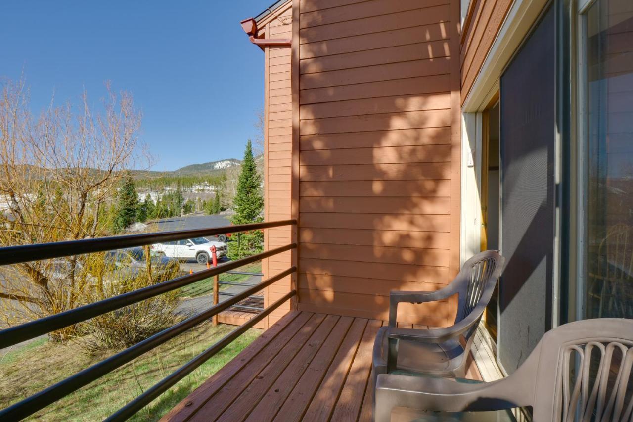 Silverthorne Condo Patio, Mtn Views, Pool Access! Luaran gambar