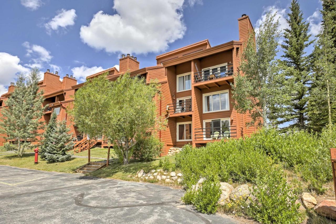 Silverthorne Condo Patio, Mtn Views, Pool Access! Luaran gambar